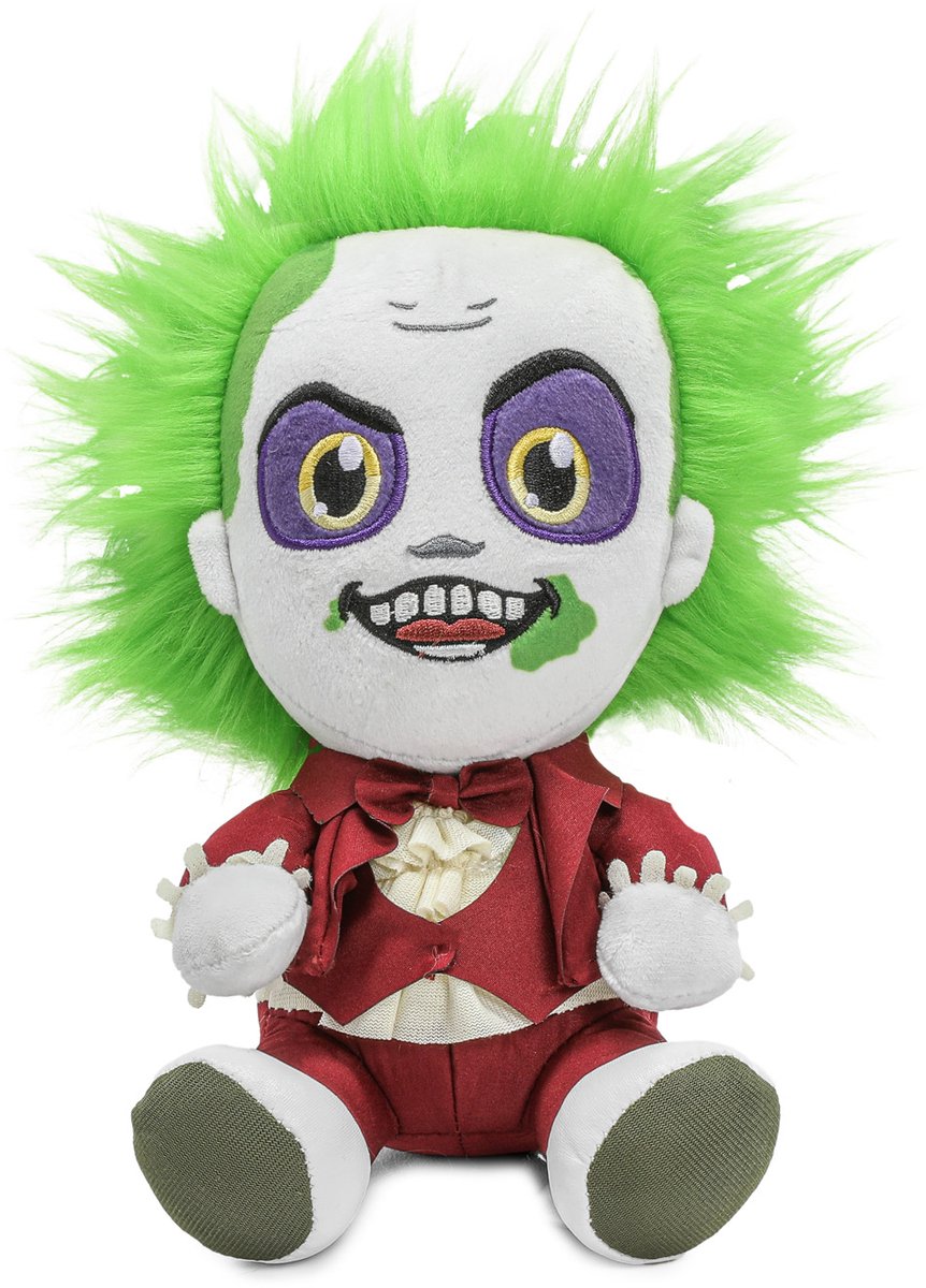 Kidrobot beetlejuice rød smoking plyslegetøj -