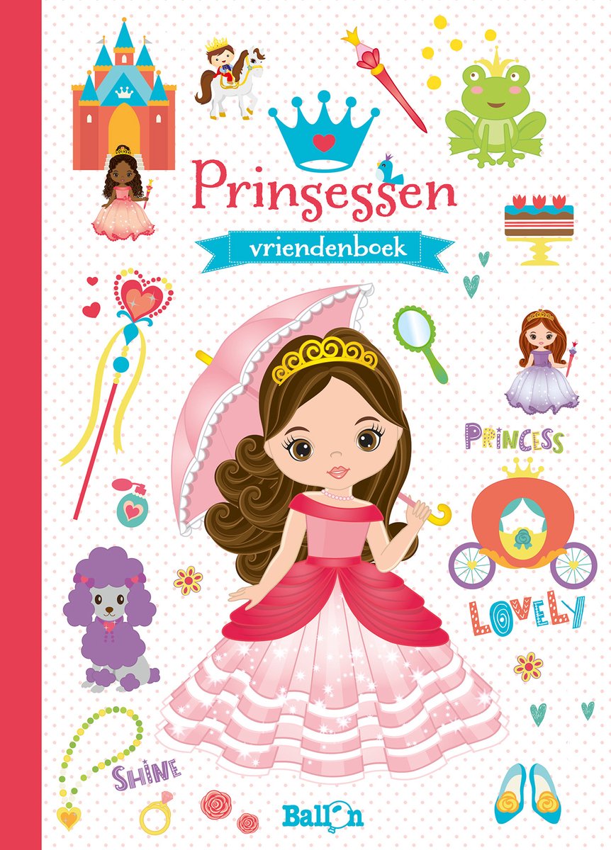 Ubrandede sans marque friends bogprinsesser
