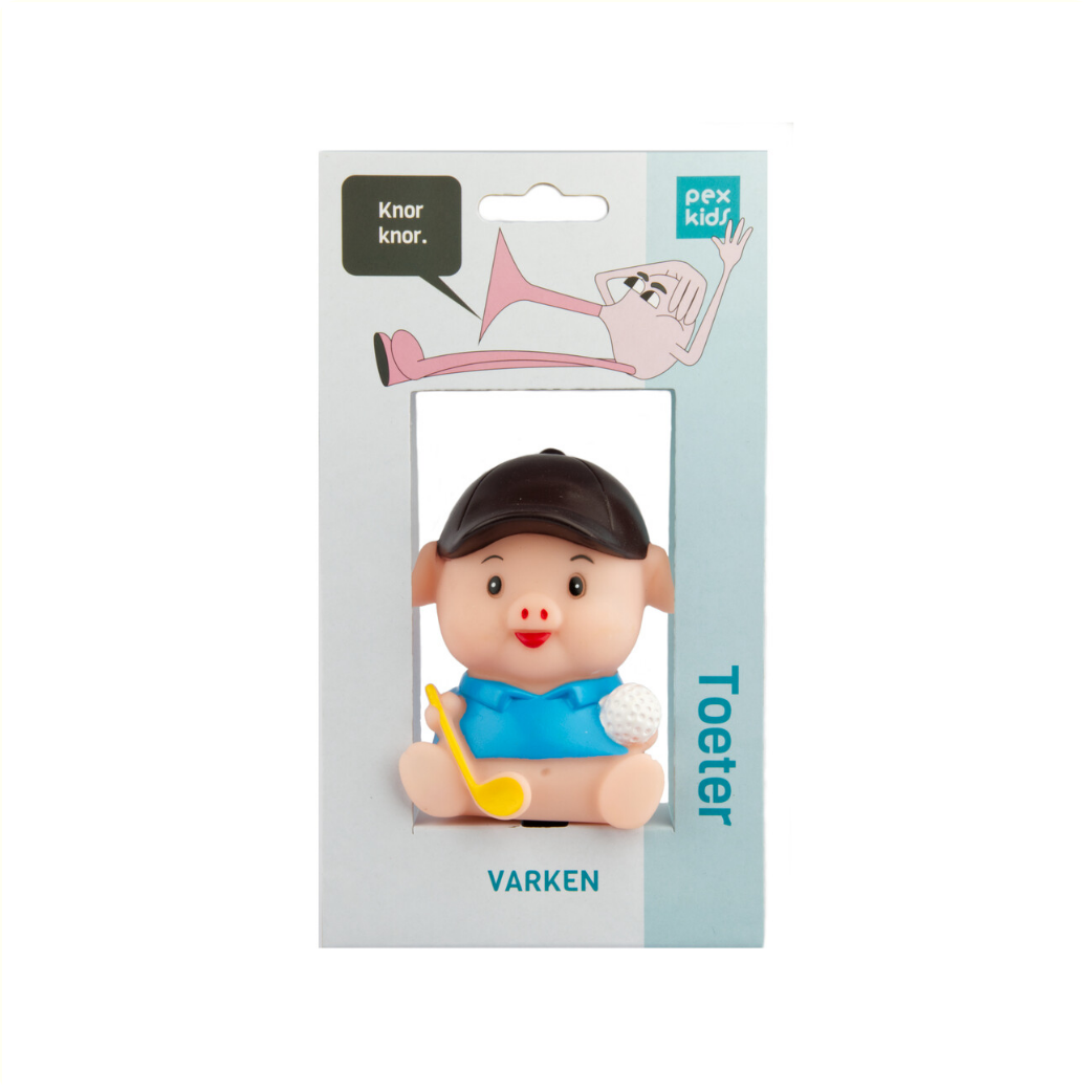 Cykling horn pexkids gris - blå