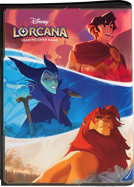 Ravensburger disney lorcana tcg - nicholas kole lorebook-kortportefølje