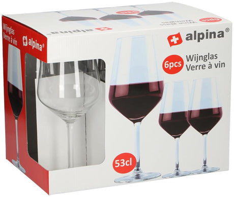 Alpina vinglassæt 6-delt 53cl