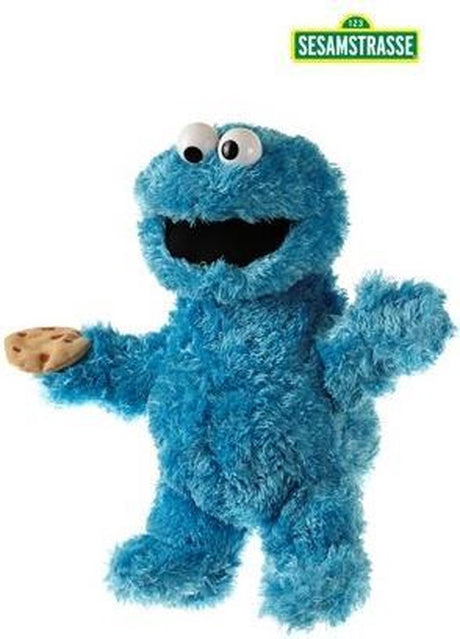 Levende dukker cookie monster - hånddukke til børn og voksne - 3+ år