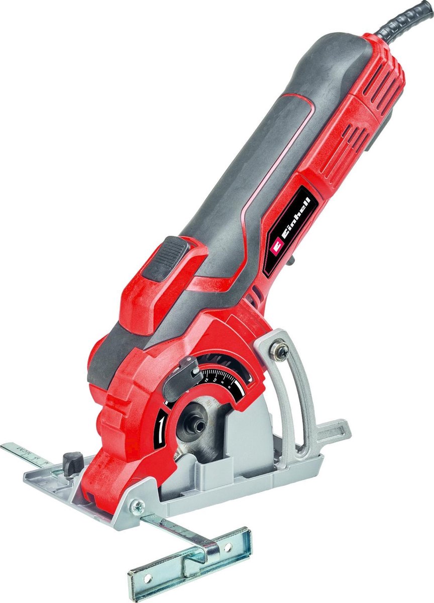 Einhell elektrisk mini håndrundsav tc-cs 89 - 600 w - ø89 mm - maksimal skæredybde: 27 mm