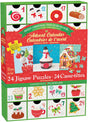 Eurographics - Juleslik - 12×50 stk 12,5×12,5cm (b×h) - adventskalender