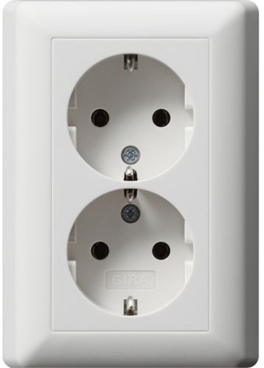 Gira wandcontactdoos standaard 55 (wcd-schakelmateriaal) - 078804 - e2dsd
