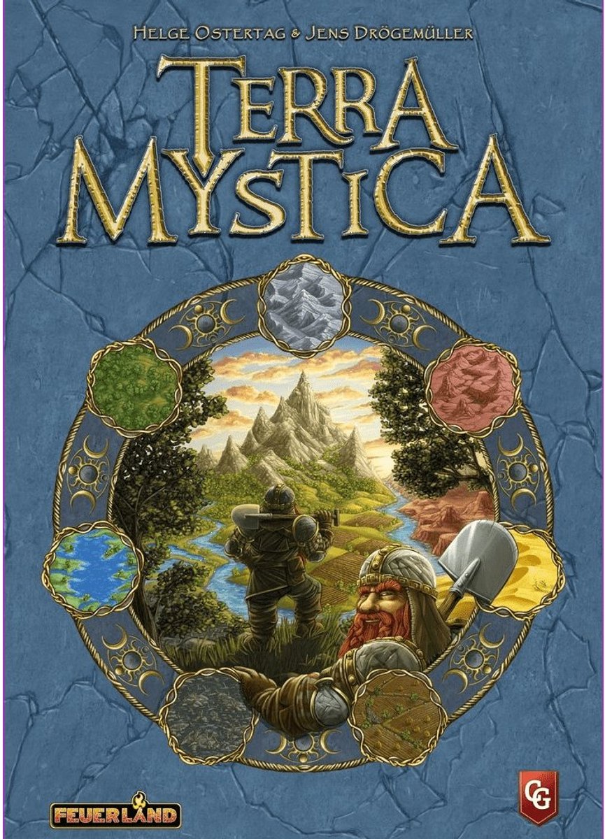 Asmodee terra mystica - brætspil (engelsk)