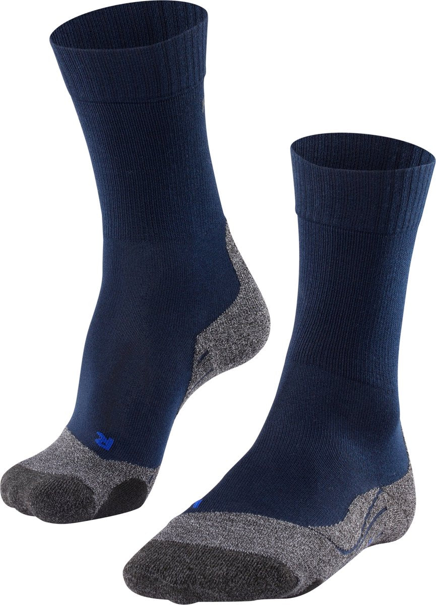 Falke tk2 cool anti-blister tykt lyocell funktionelt materiale gåstrømper dame blå - str. 37-38