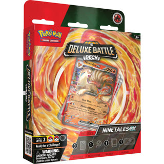 Pokémon pokemon tcg deluxe ex kampdæk ninetales zapdos