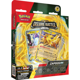 Pokémon pokemon tcg deluxe ex kampdæk ninetales zapdos