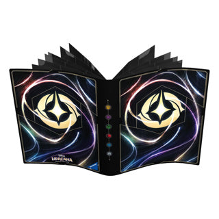 Ravensburger disney lorcana tcg - lorcana klassiske logo lorebook-kortportefølje