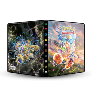 Pokémon portfolio tcg sv07 stjernekrone 4-lomme