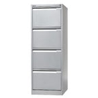 Arkivskab bisley 47x62.2x132.1cm 35k sølvgrå