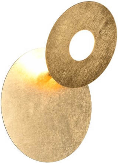 Trio leano - væglampe - guld - inkl. 1x smd 6 w -