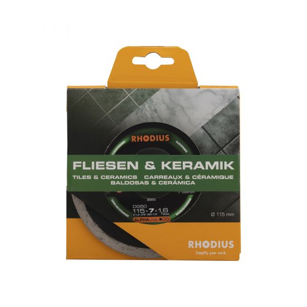 Diamantsavklinge 115mm flise