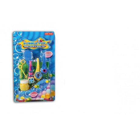 Bobleblæsesæt deluxe 8 dele på kort