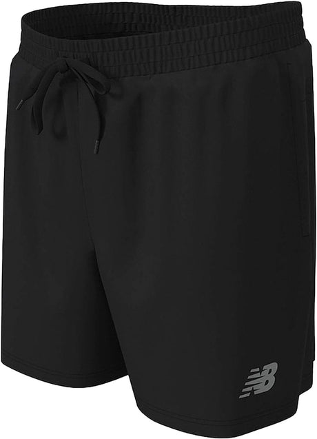 New balance sport essential short 5 herre sportsbukser - sorte