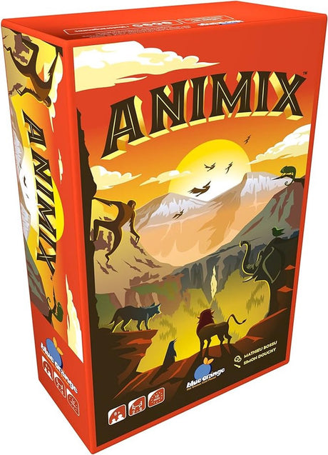 Geronimo spil blå orange spil - animix - færdighedsspil - 2-6 spillere - egnet fra 8 år