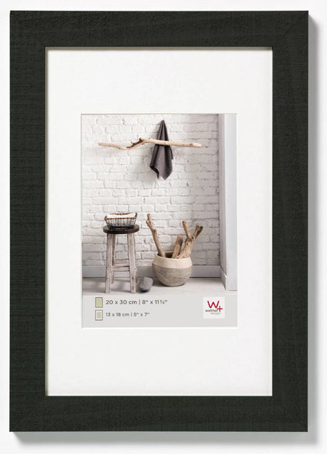 Walther home - træramme - fotostørrelse 10 x 15 cm - sort