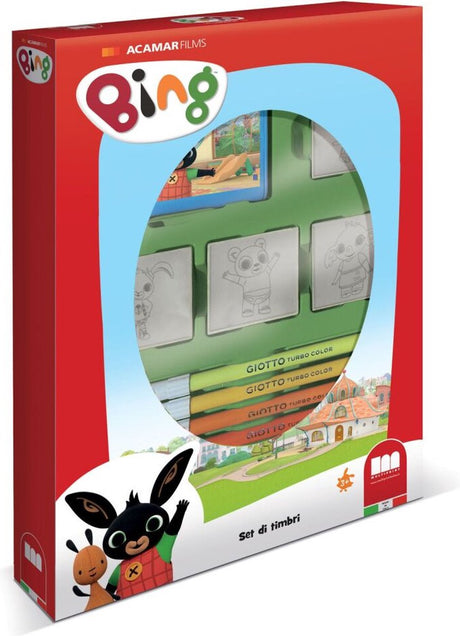 Multiprint Bing -frimærkesæt med 4 frimærker