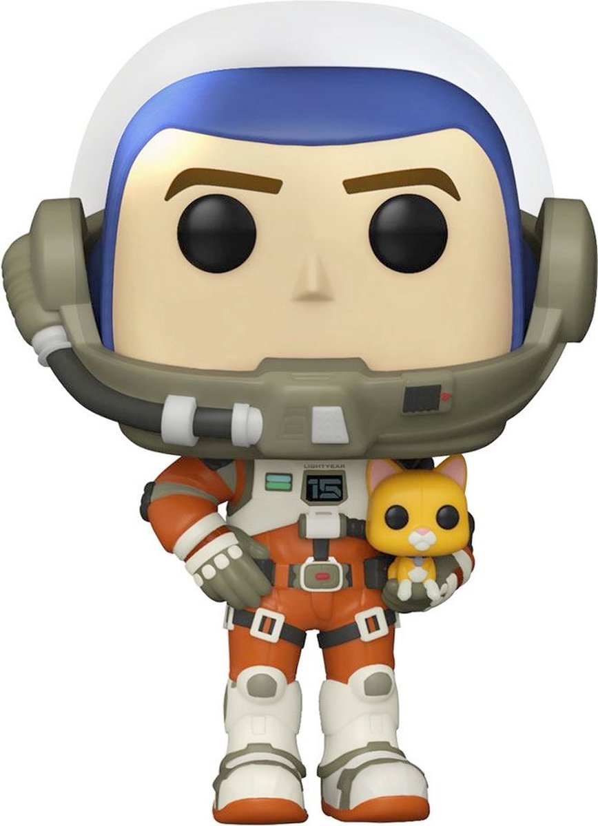 Funko Lightyear samlerfigur Disney pop! buzz lightyear med sox (xl-15 dragt) 9 cm flerfarvet