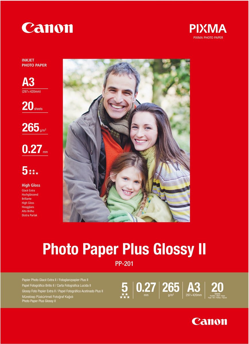 Canon pp-201 papir - a3 20 ark 260 g