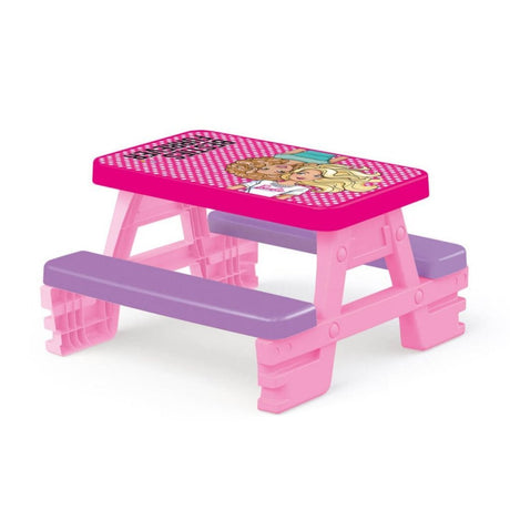 Dolu barbie picnicbord 79x69x42 cm pink lilla