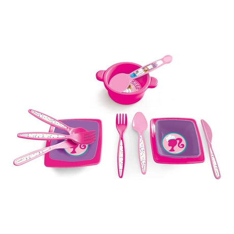 Dolu barbie mikroovn + lyd pink lilla