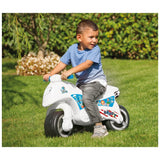 Dolu fisher price kørende motor hvid blå rød