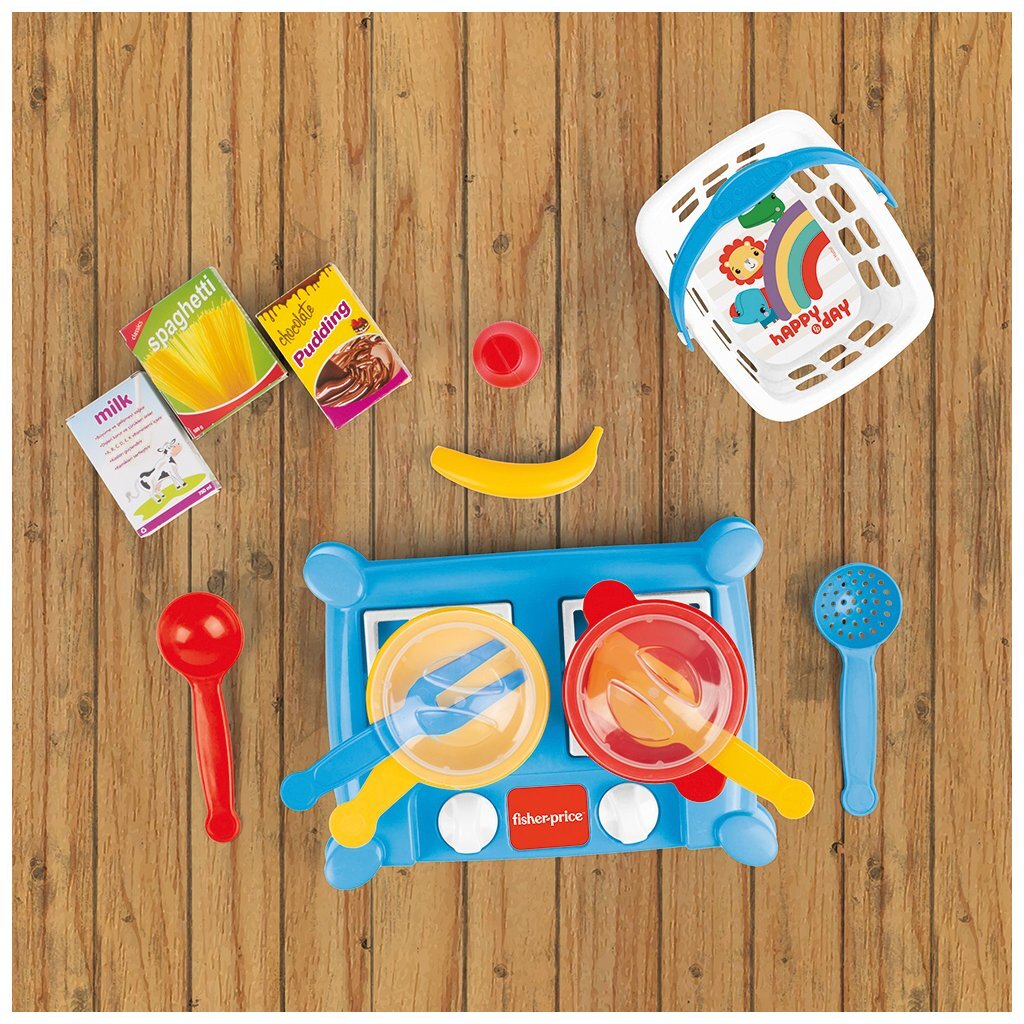 Dolu fisher price komfur legesæt