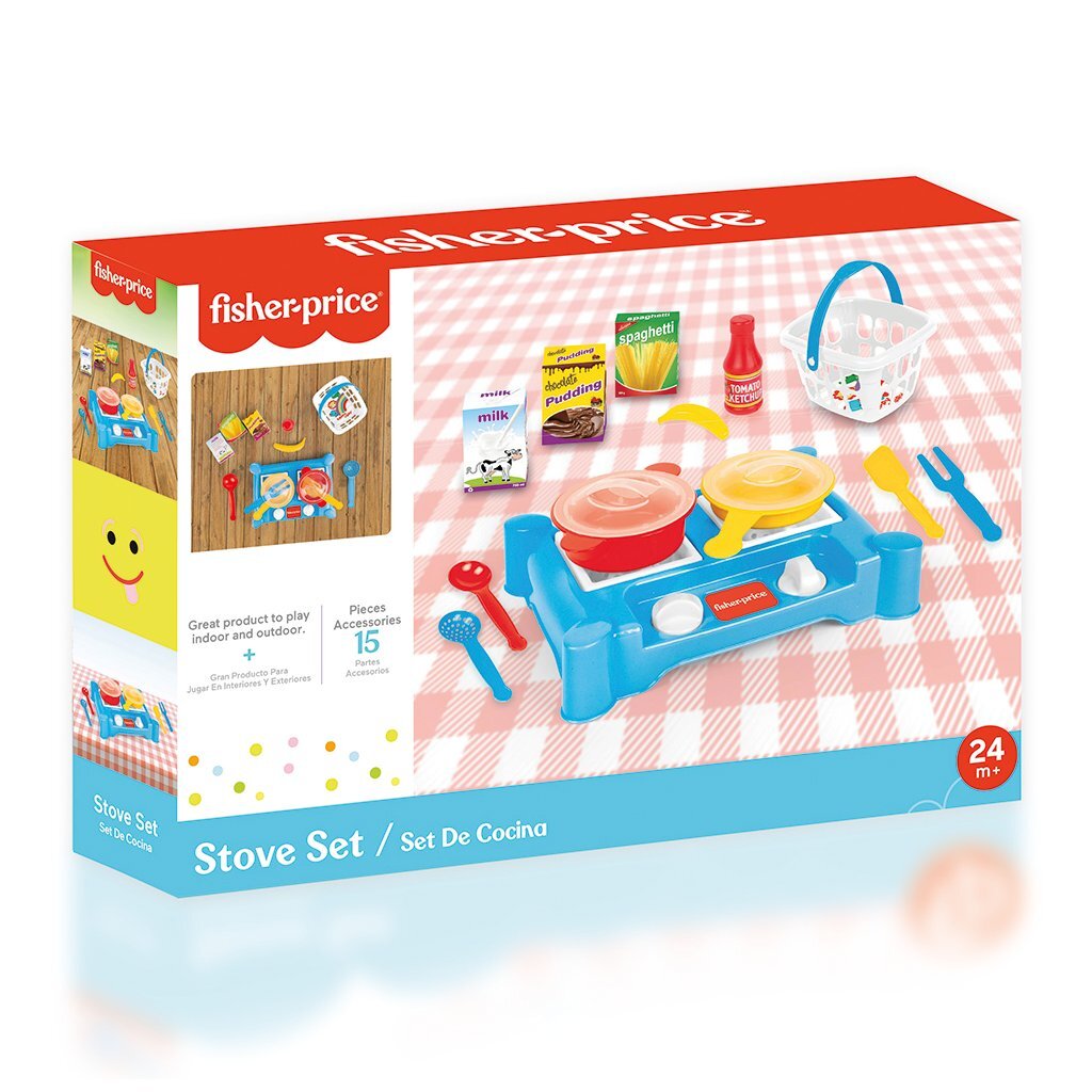 Dolu fisher price komfur legesæt