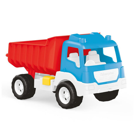 Dolu fisher price dumper hvid blå rød
