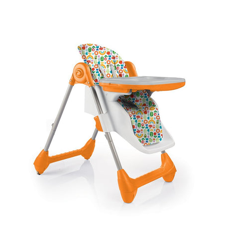 Dolu fisher price deluxe højstol 105x57x87 cm hvid orange