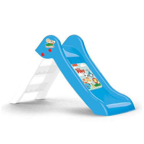 Dolu fisher price rutsjebane 70x111x47 cm blå hvid
