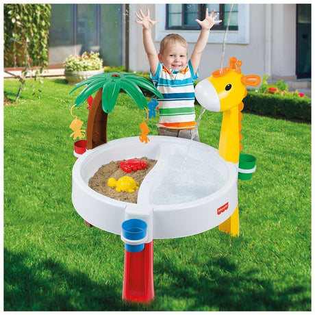Dolu fisher price sand-vandbord + tilbehør