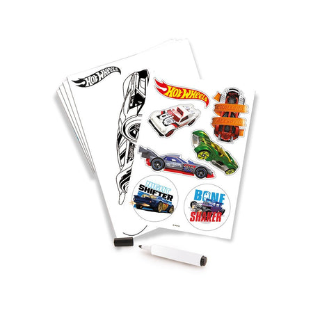 Dolu hot wheels tegnebræt blå orange