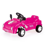 Dolu enhjørning pedal bil pink