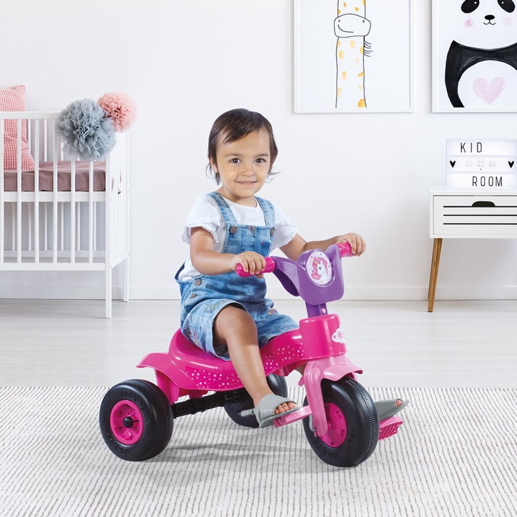 Dolu unicorn trike trehjulet cykel pink 42x60x49 cm