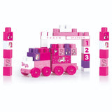 Dolu Dolu Unicorn JumBlocks Tog med 50 Blokke Pink