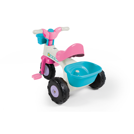 Dolu my first trike kinder driewieler roze wit blauw