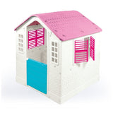 Dolu legehus hvid pink 109x95x87,5cm