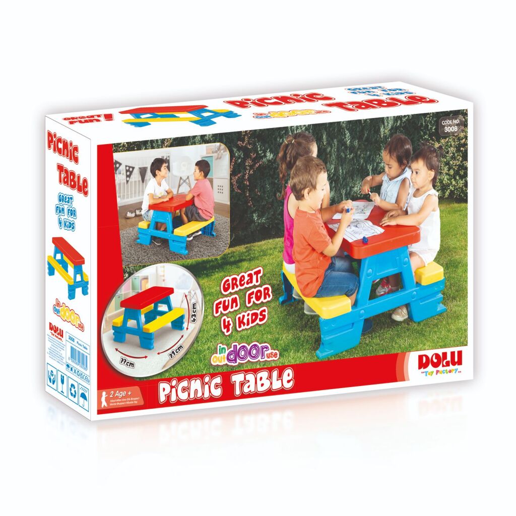 Dolu picnicbord 43x77x71 cm