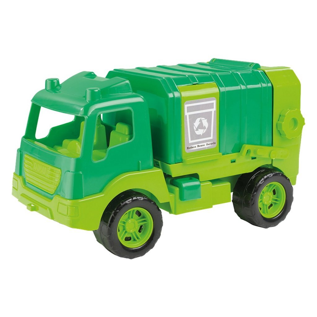 Dolu skraldebil 43 cm grøn