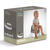 Dolu mit første toiletlæring potty stone grey