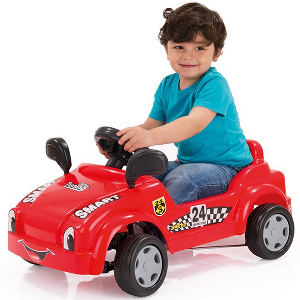 Dolu smart bil pedalbil 42x79x49 cm rød