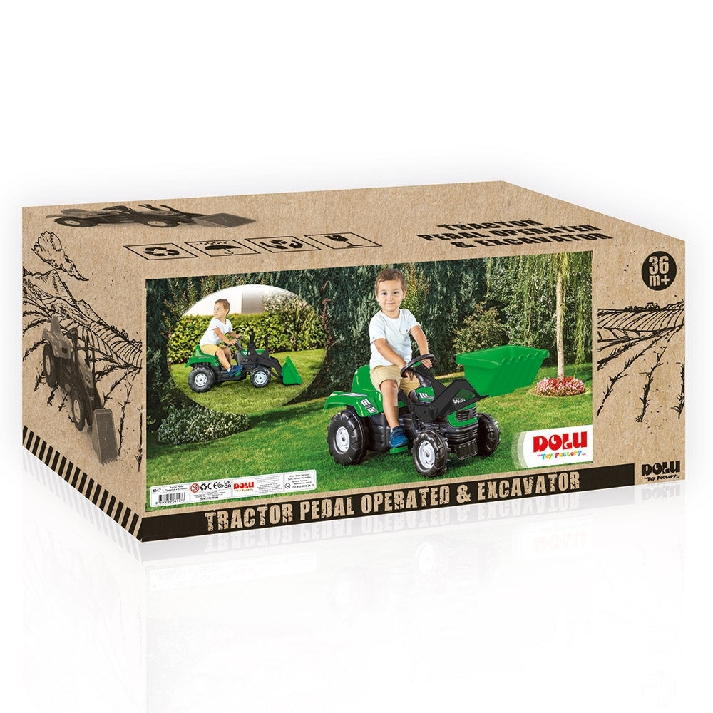 Dolu Stair Tractor Green