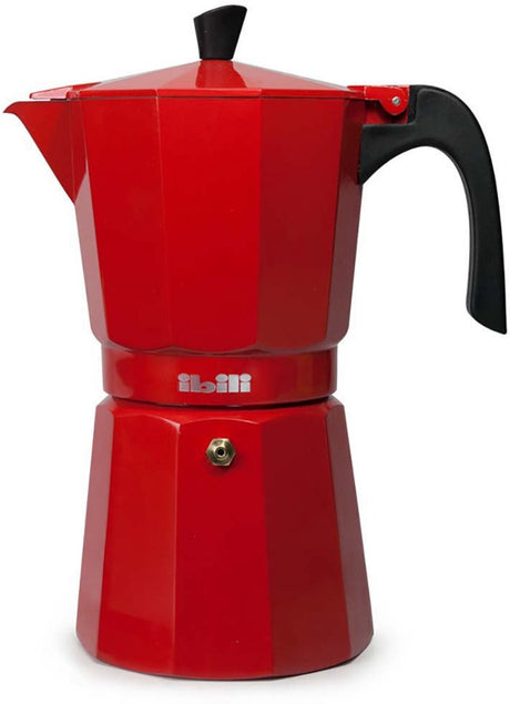 Ibili bahia kaffemaskine italiensk 6 kopper gennemsigtig