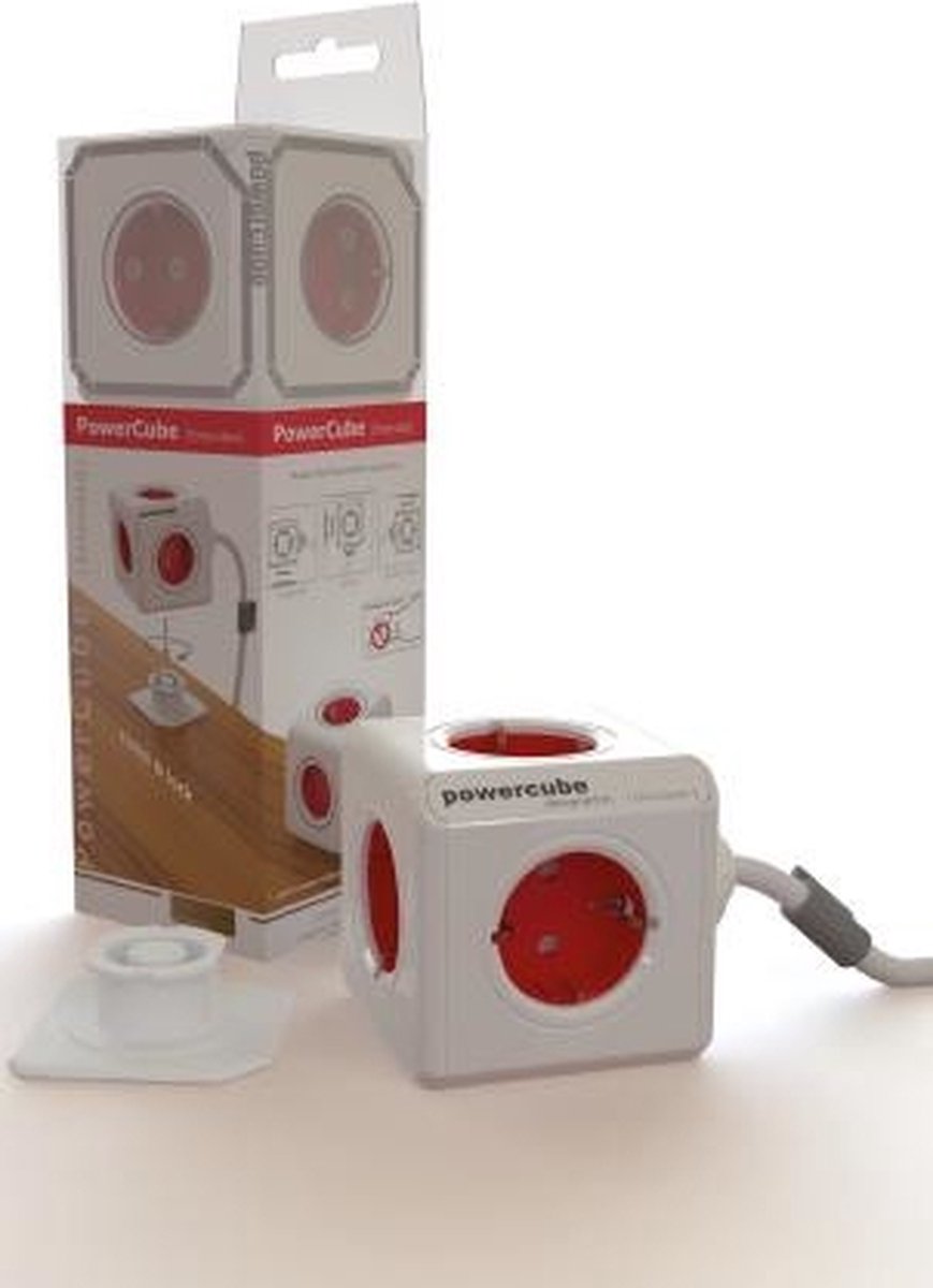 Designnest powercube forlænget - schuko