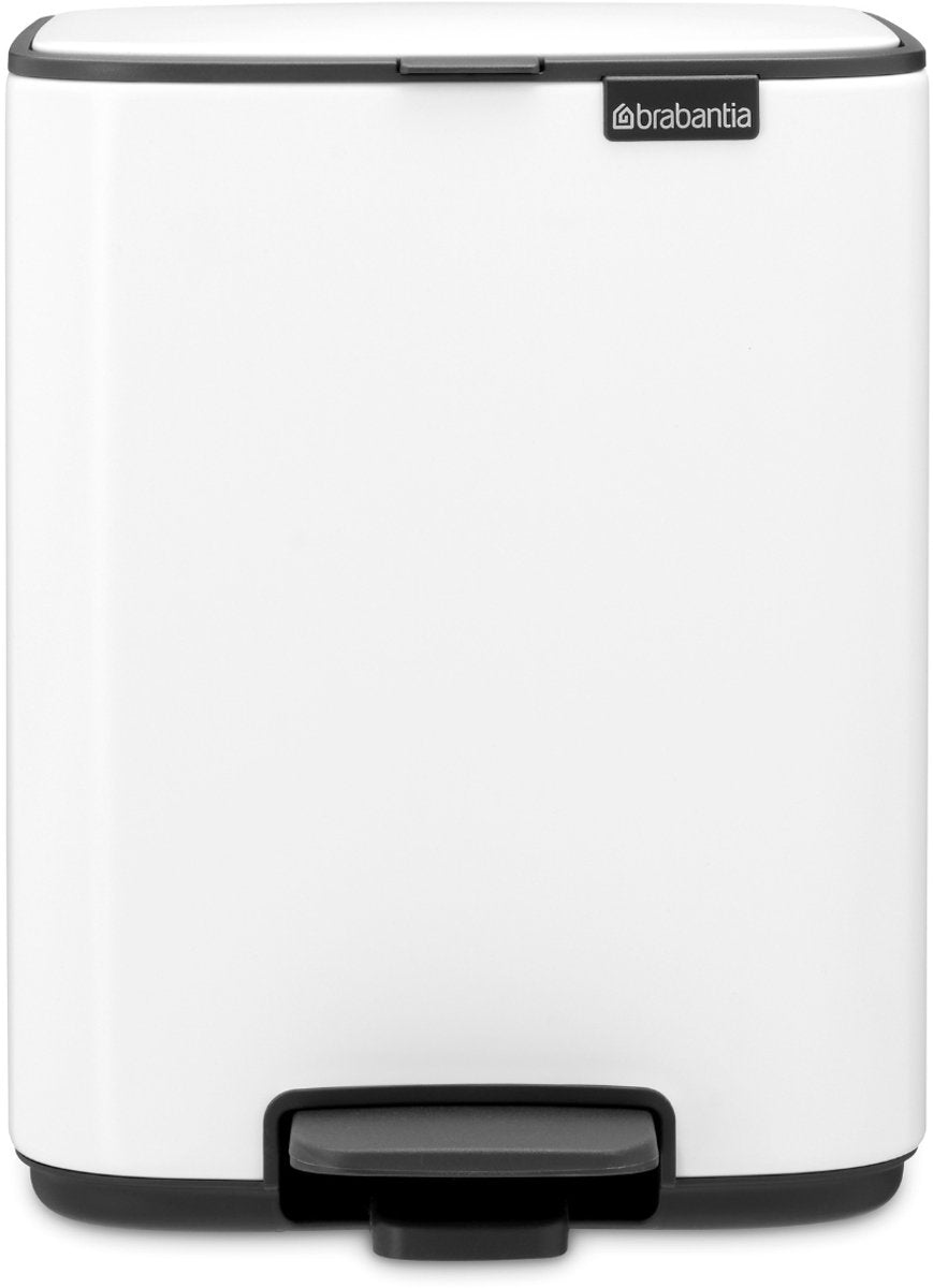 Brabantia bo pedalspand - 7 liter - badeværelse - hvid