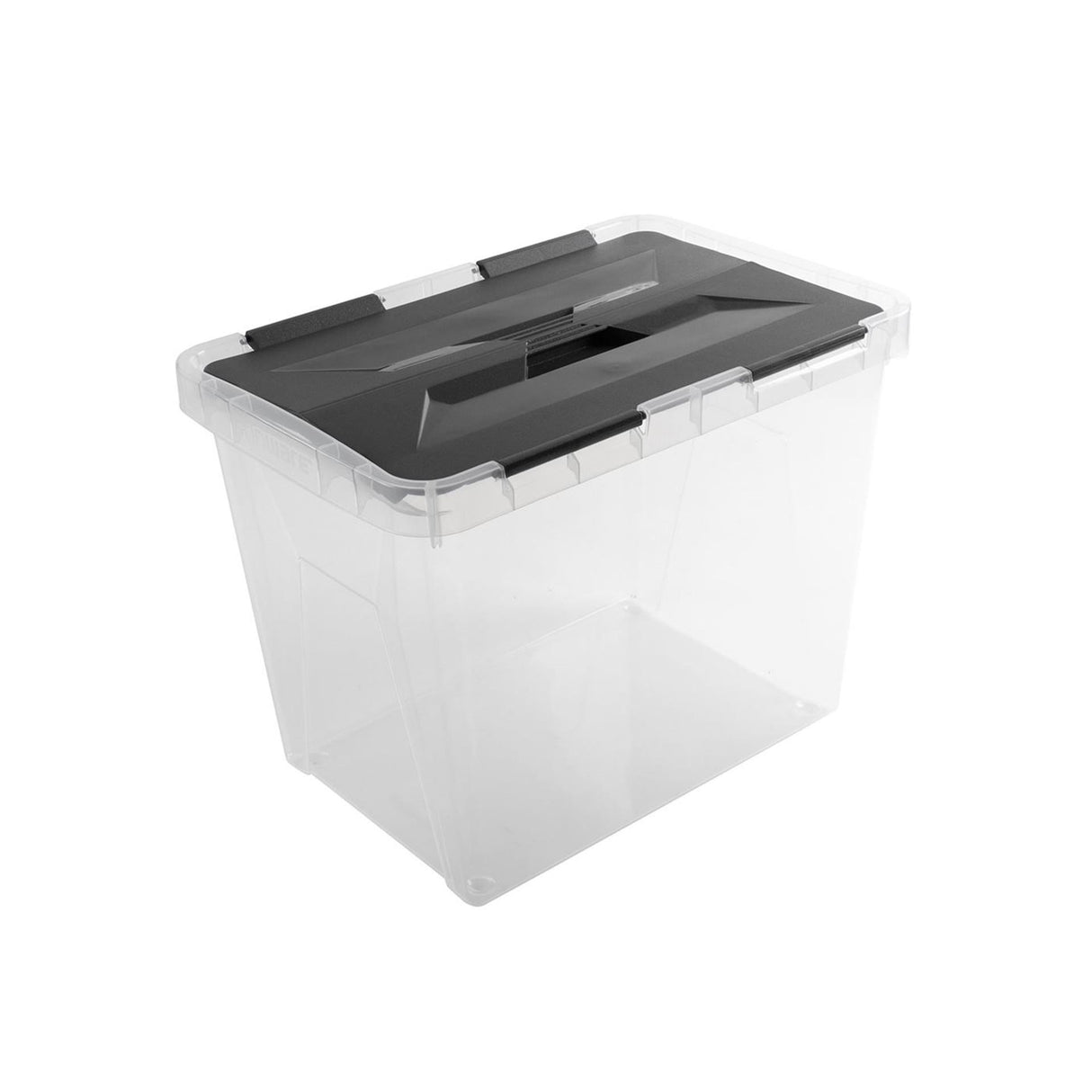 Sunware onyx opbevaringsboks 15l transparent antracit