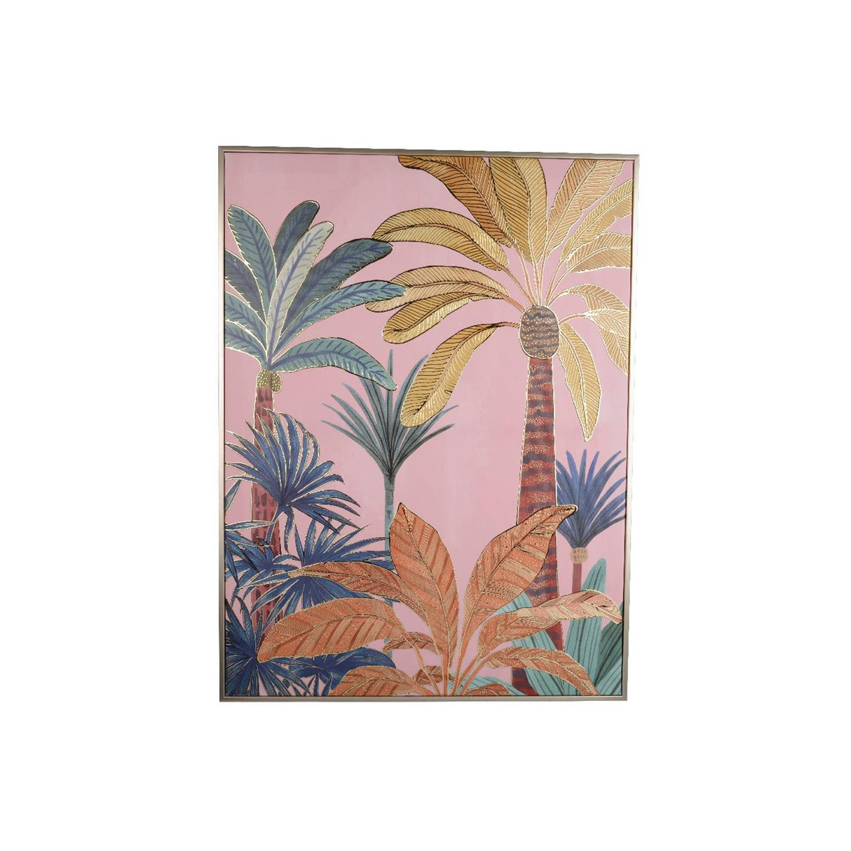 Decoris wall deco canvas palmer 60x2,8x80cm
